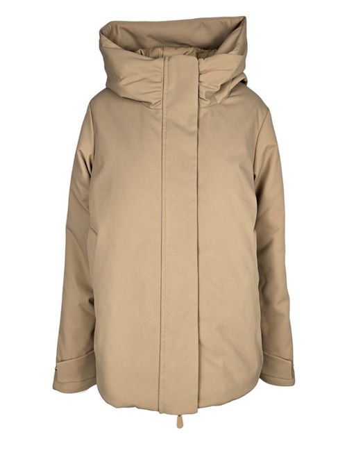 giubbotto donna lua beige Save the duck | D32432W-WULY40001